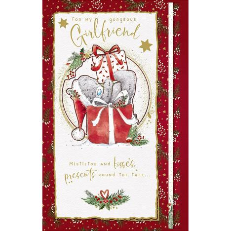 Gorgeous Girlfriend Handmade Me to You Bear Christmas Card £4.99
